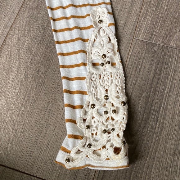 Free People Toosaloosa Thermal Shirt Ivory Medium - Picture 3 of 15